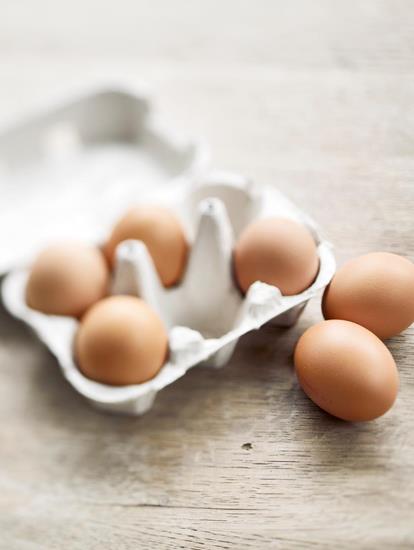 Uova bianche confezione da sei